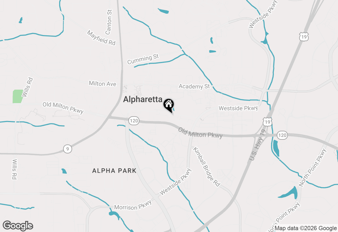 Map of 520 Fisher Drive, Alpharetta, GA 30009
