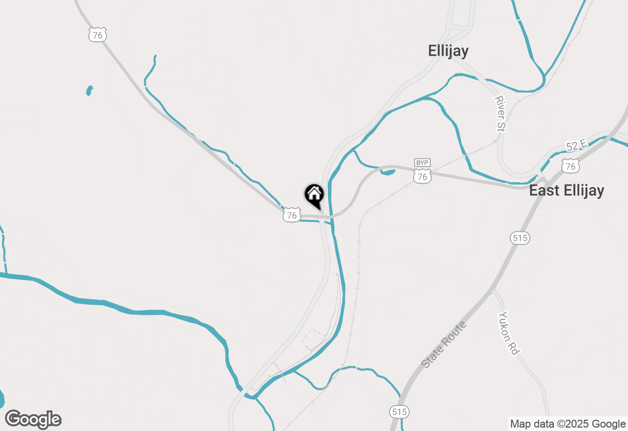 Map of 4 Northside Square, Ellijay, GA 30540