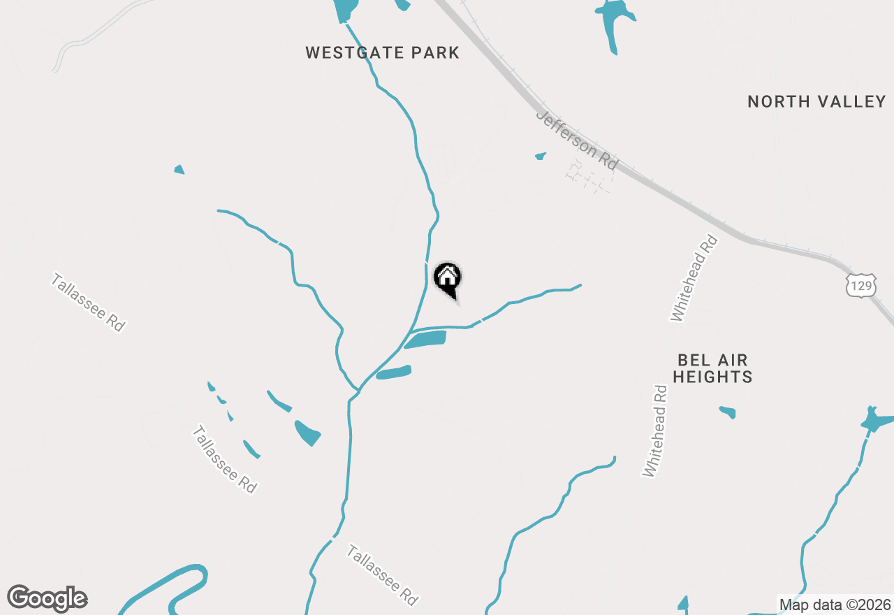 Map of 125 Cardinal Creek Lane, Athens, GA 30606