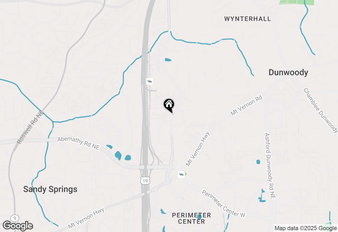 Map of 111 Abingdon Way, Sandy Springs, GA 30328