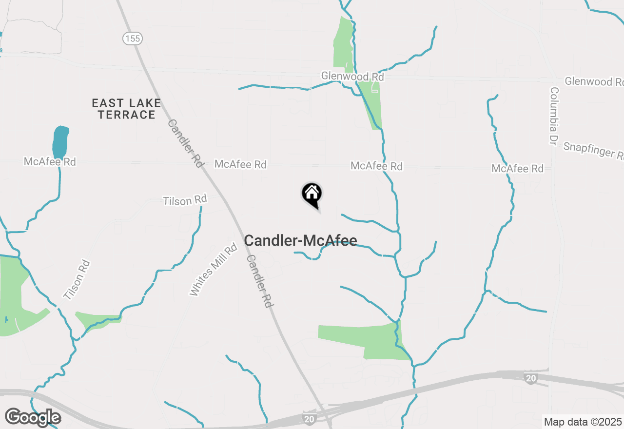 Map of 2116 Holly Hill Drive, Decatur, GA 30032