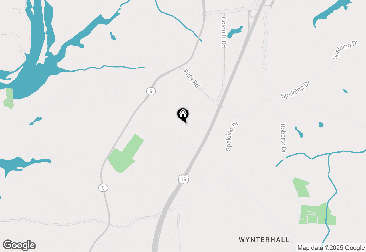 Map of 1205 Wingate Way, Sandy Springs, GA 30350