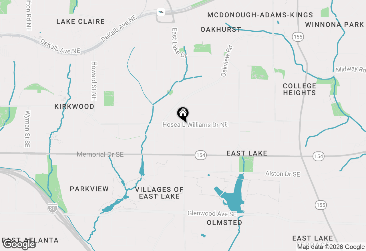 Map of 2347 Hosea L Williams Drive #11, Atlanta, GA 30317