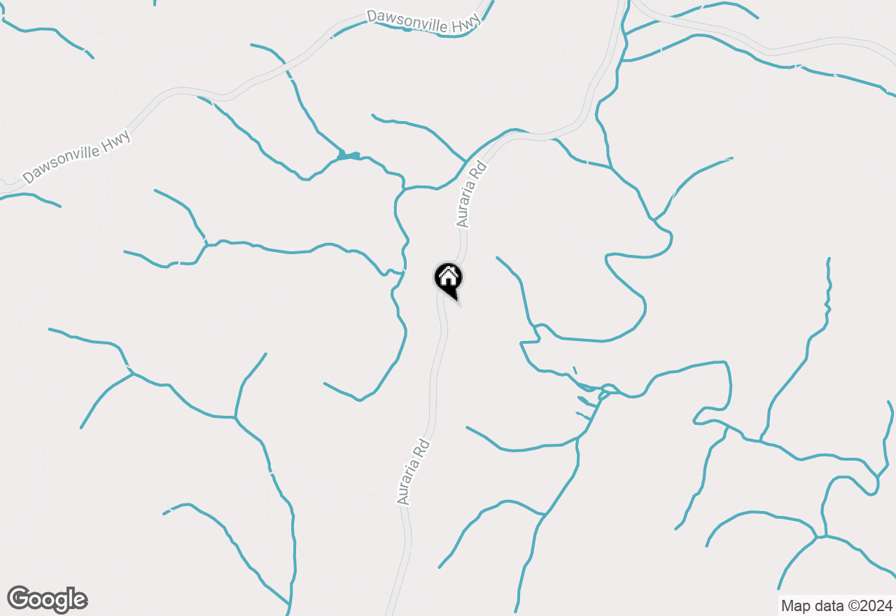 Map of 1437 Auraria Road, Dahlonega, GA 30533