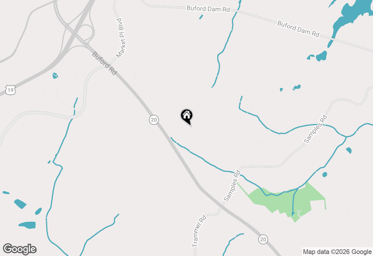 Map of 2645 Grapevine Circle, Cumming, GA 30041