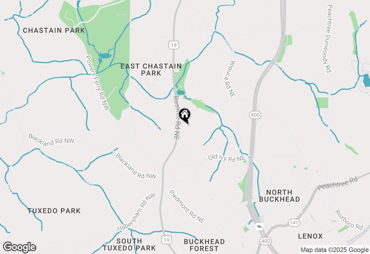 Map of 4004 Sheldon Drive Ne, Atlanta, GA 30342
