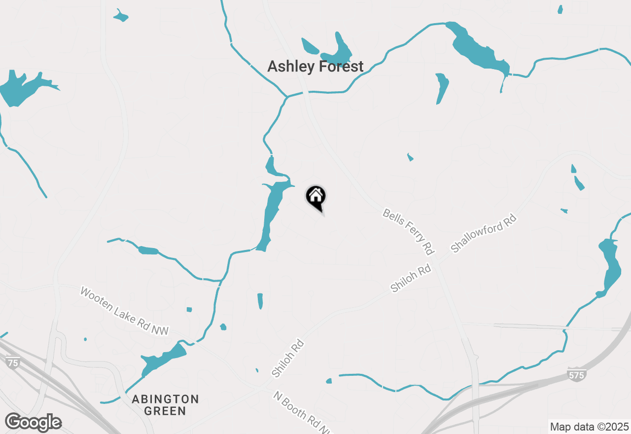 Map of 5059 Verbena Drive Nw, Acworth, GA 30102