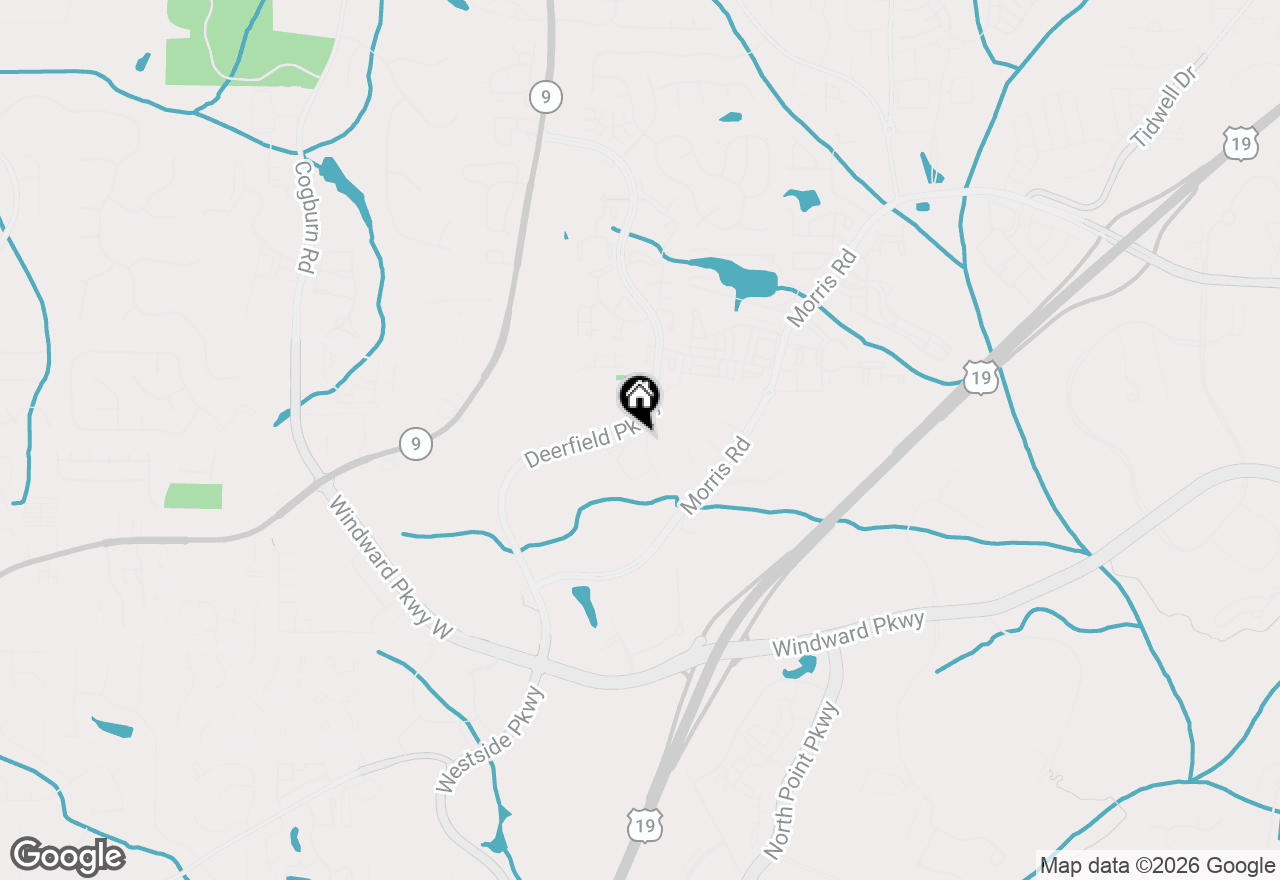 Map of 3209 Buck Way #3209, Milton, GA 30004