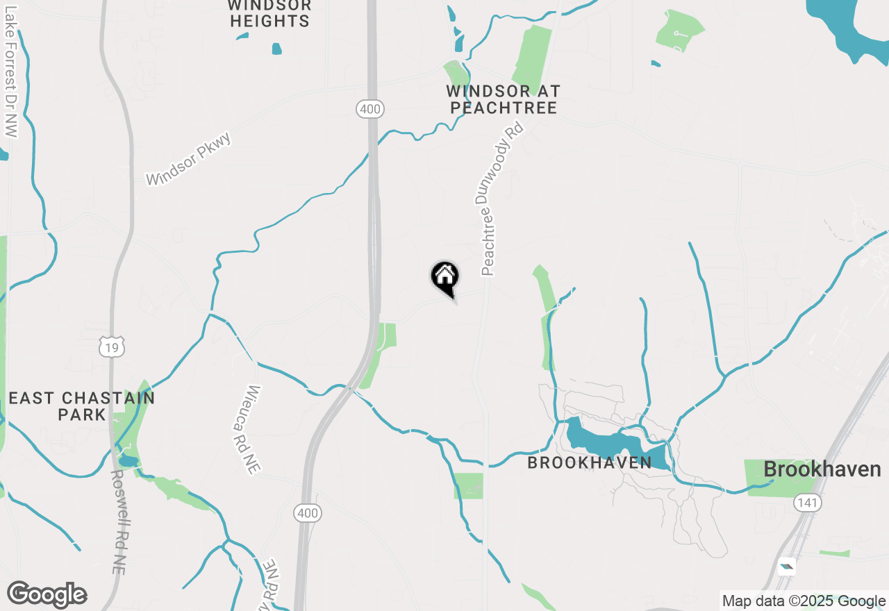 Map of 819 Loridans Drive Ne, Atlanta, GA 30342