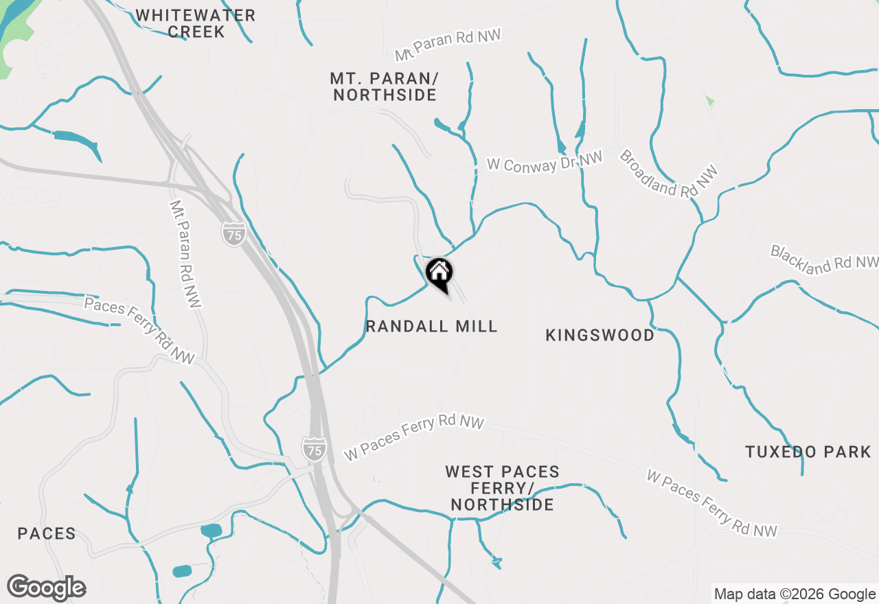 Map of 3700 Randall Mill Road, Atlanta, GA 30327