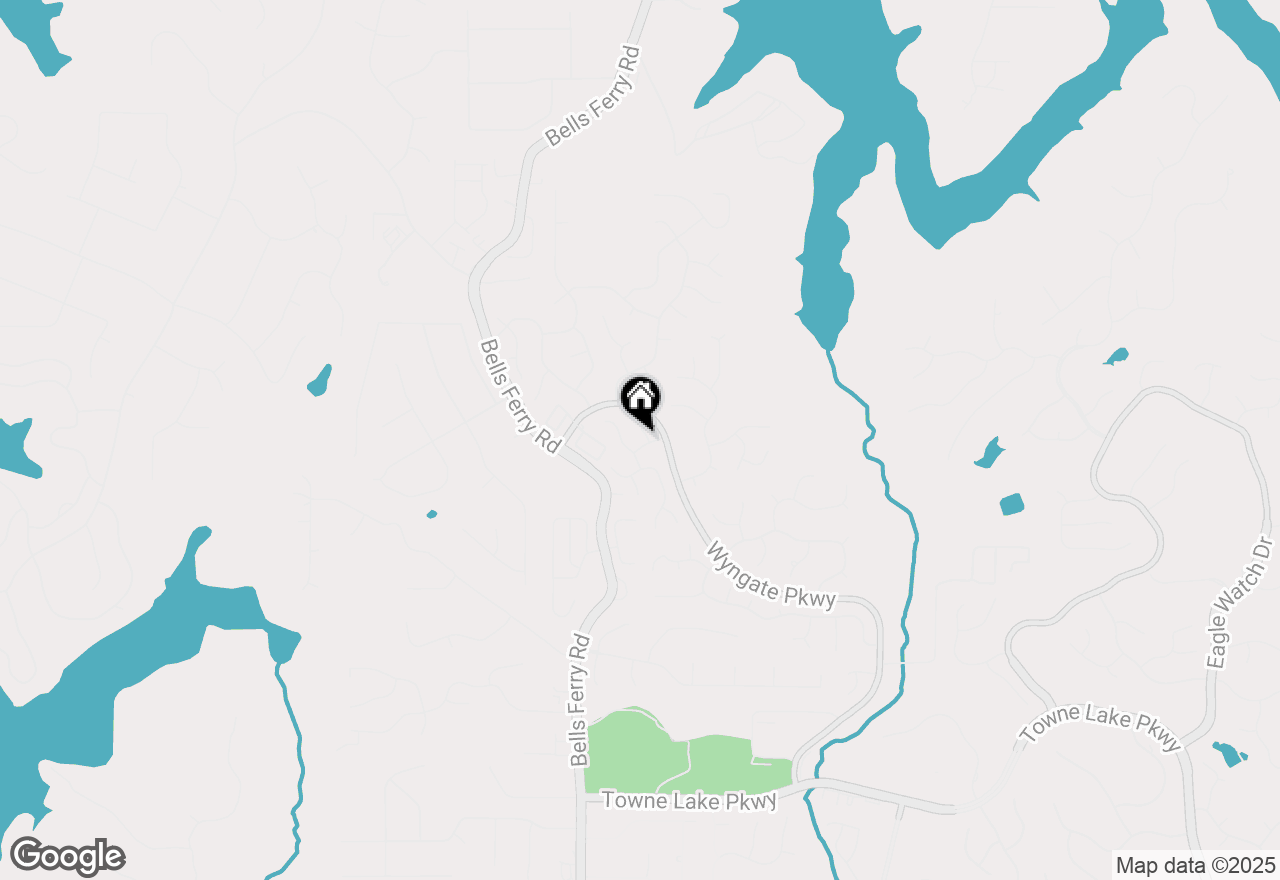 Map of 2006 Hawthorne Way, Woodstock, GA 30189