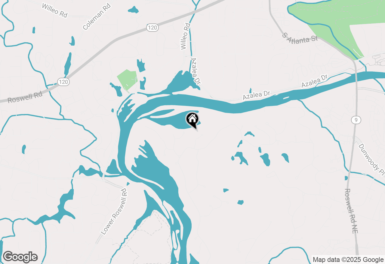 Map of 130 River Landing Ne, Sandy Springs, GA 30350