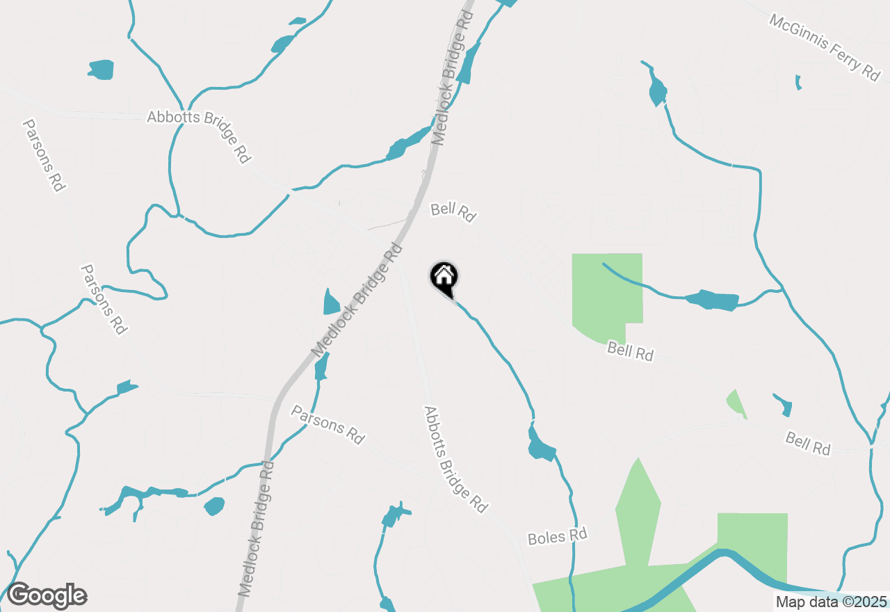 Map of 11125 Glenbarr Drive, Johns Creek, GA 30097