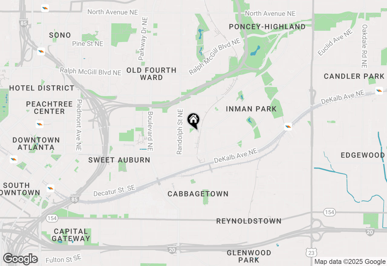 Map of 659 Auburn Avenue Ne #219, Atlanta, GA 30312