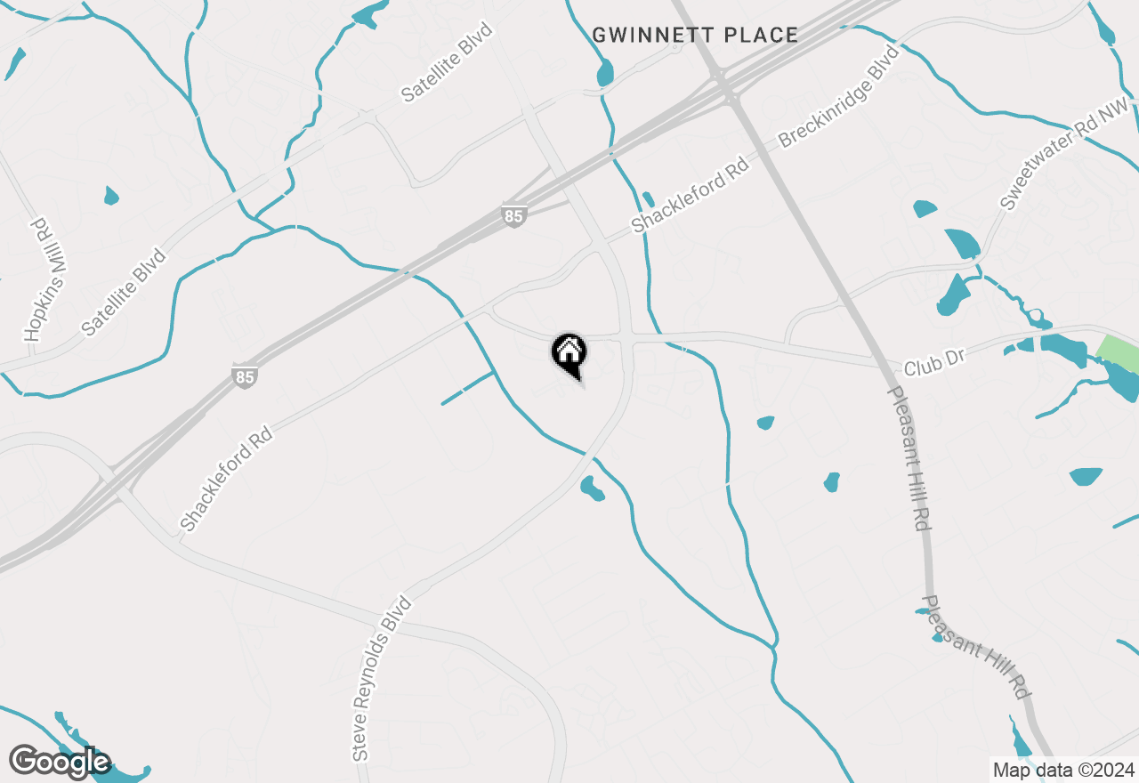 Map of 3920 Club Drive #0512, Duluth, GA 30096