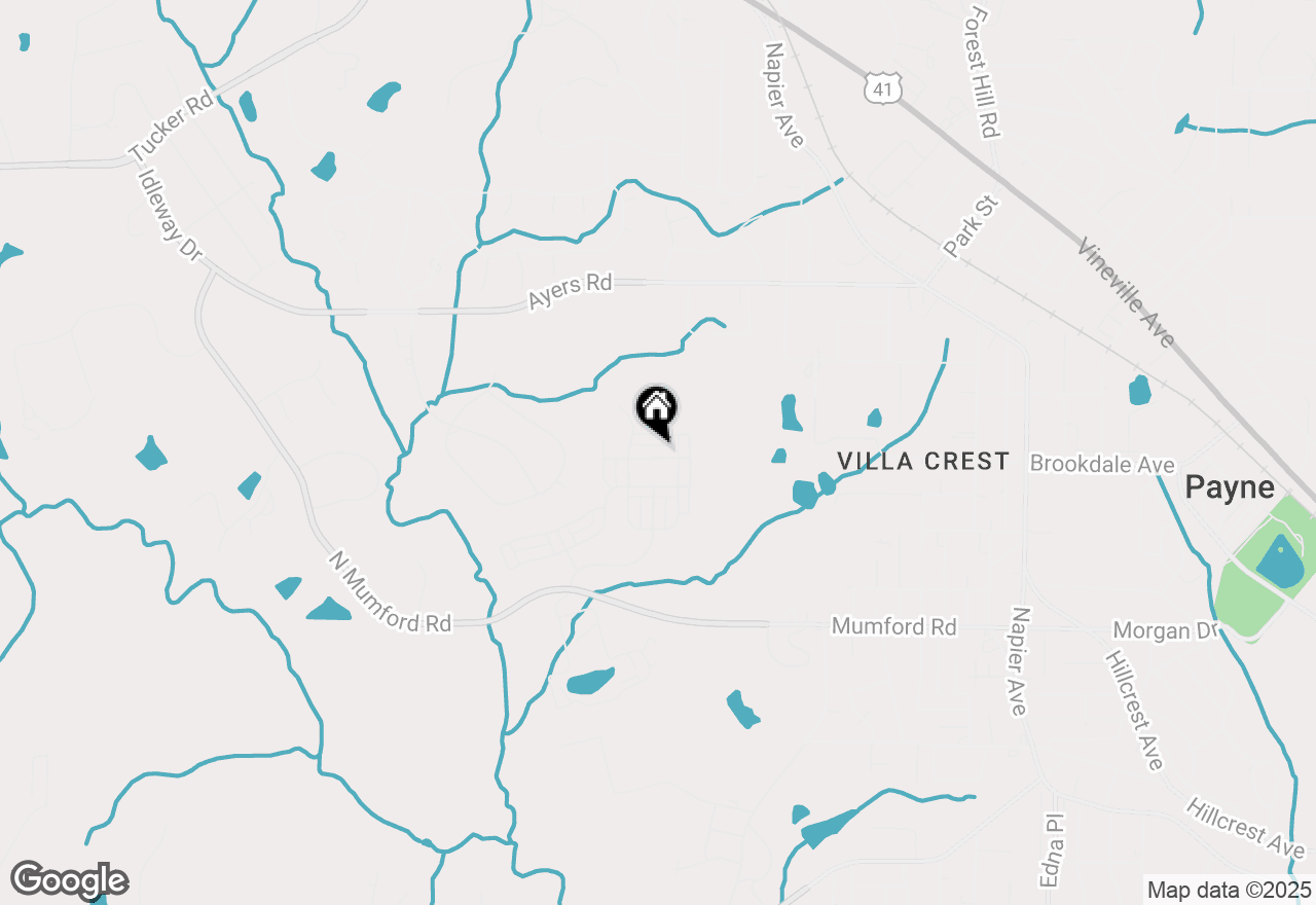 Map of 124 Poplar Pass, Macon, GA 31210
