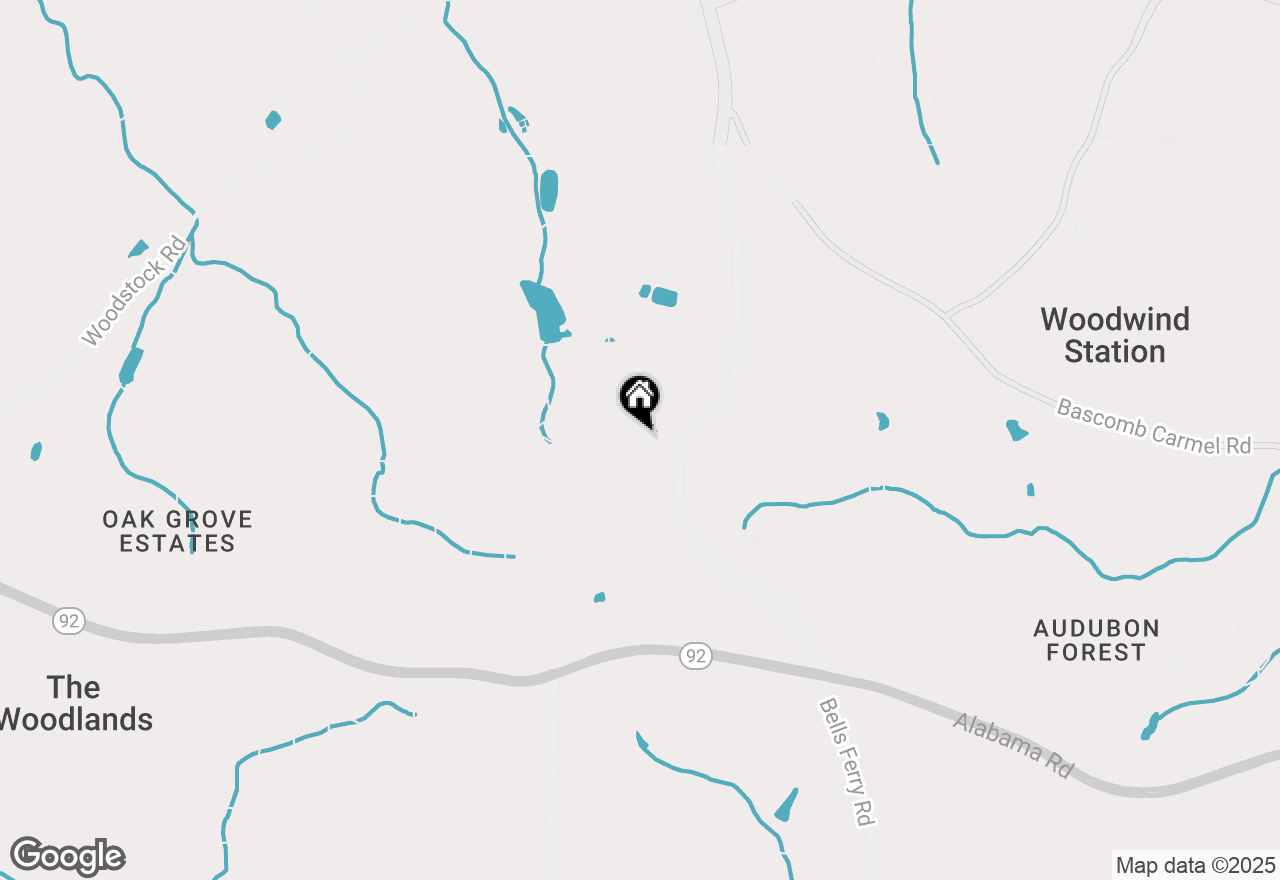 Map of 1150 Hunter Trail #ANISE, Acworth, GA 30102