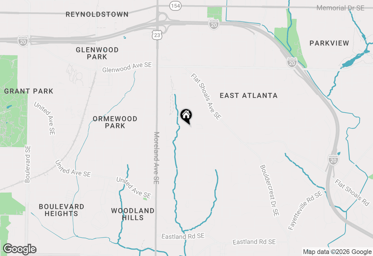 Map of 797 Stokeswood Avenue Se, Atlanta, GA 30316