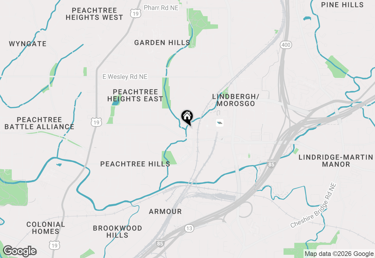 Map of 424 Lindbergh Drive Ne #203, Atlanta, GA 30305