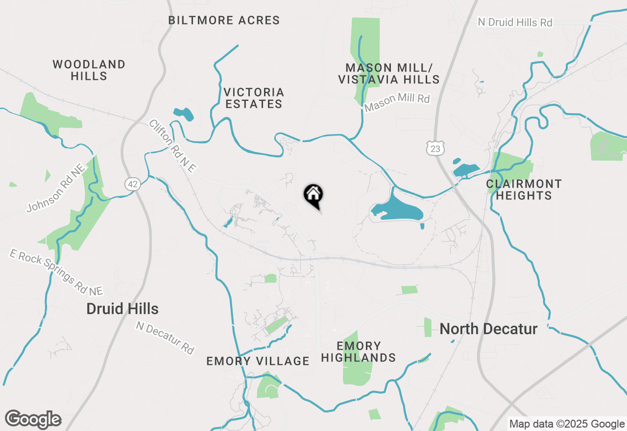 Map of 1652 N Gatewood Road #BLDG. 791 UNIT 8, Atlanta, GA 30329