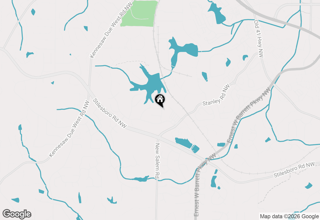 Map of 1359 Murrays Loch Place Nw, Kennesaw, GA 30152
