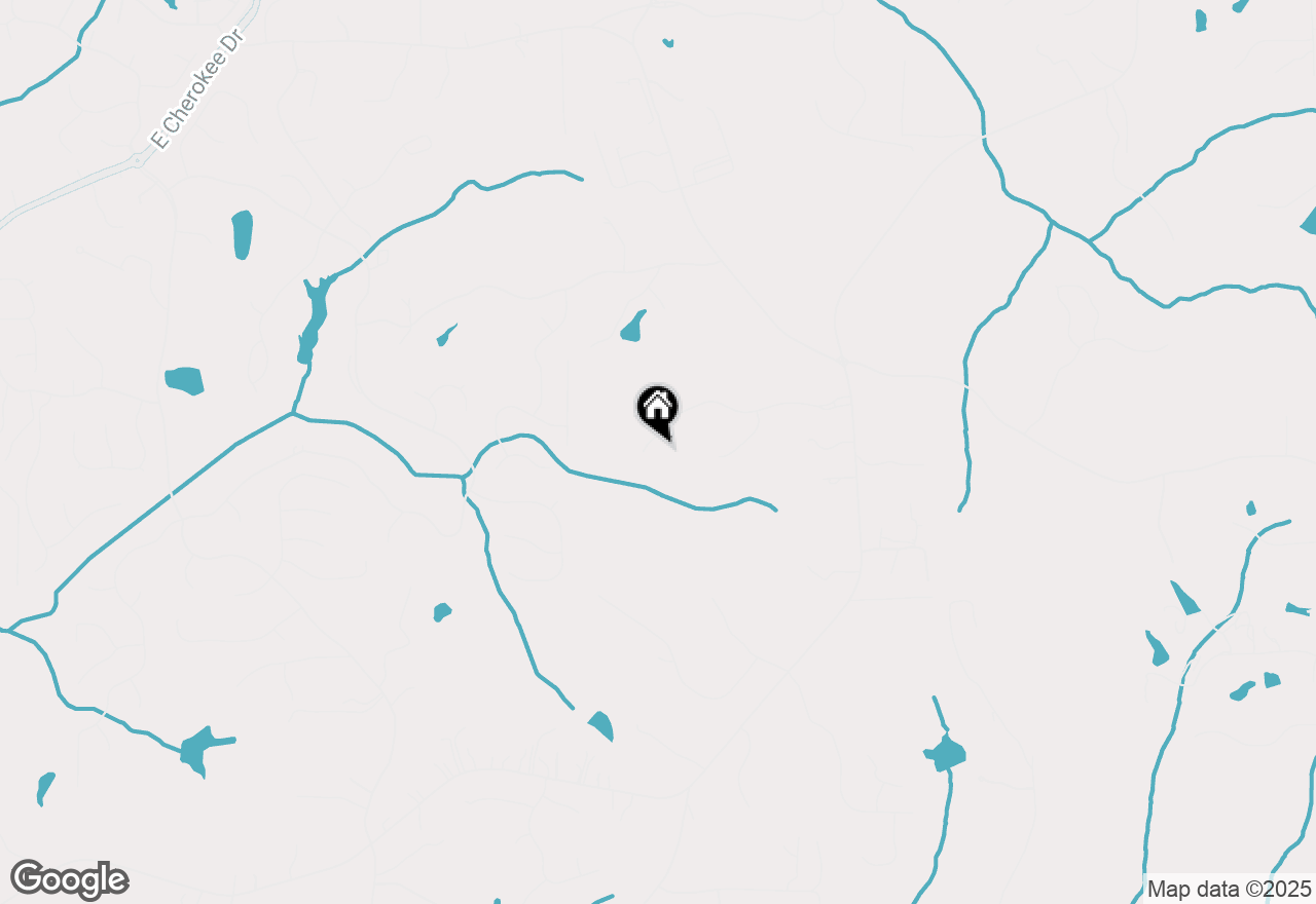 Map of 129 Rosebury Drive, Canton, GA 30115