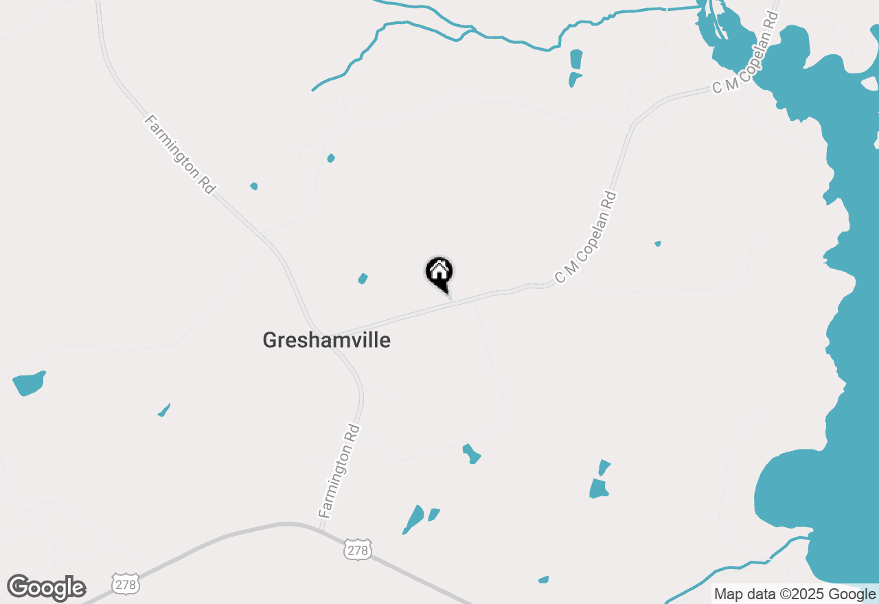 Map of 1240 C M Copelan Road, Madison, GA 30650