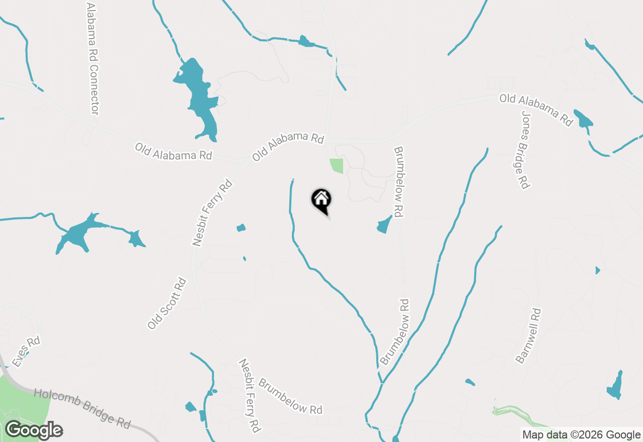 Map of 9725 Rod Road, Johns Creek, GA 30022