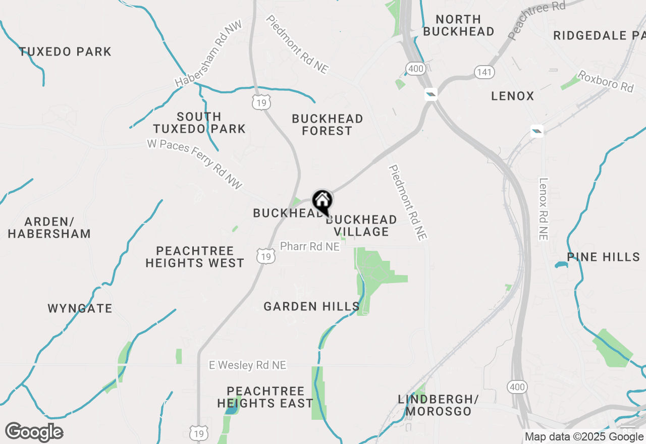 Map of 325 E Paces Ferry Road Ne #602, Atlanta, GA 30305