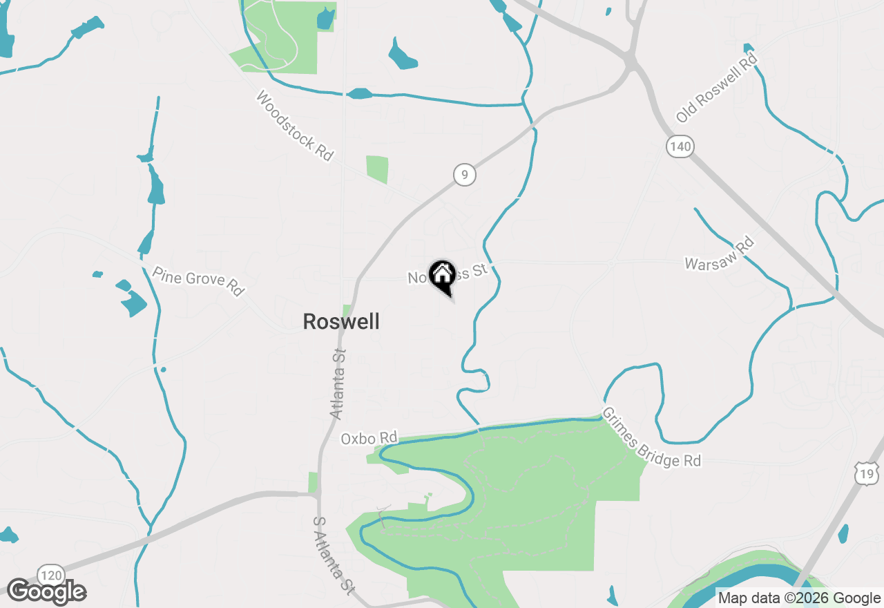 Map of 117 Bridgecrest Road #24, Roswell, GA 30075