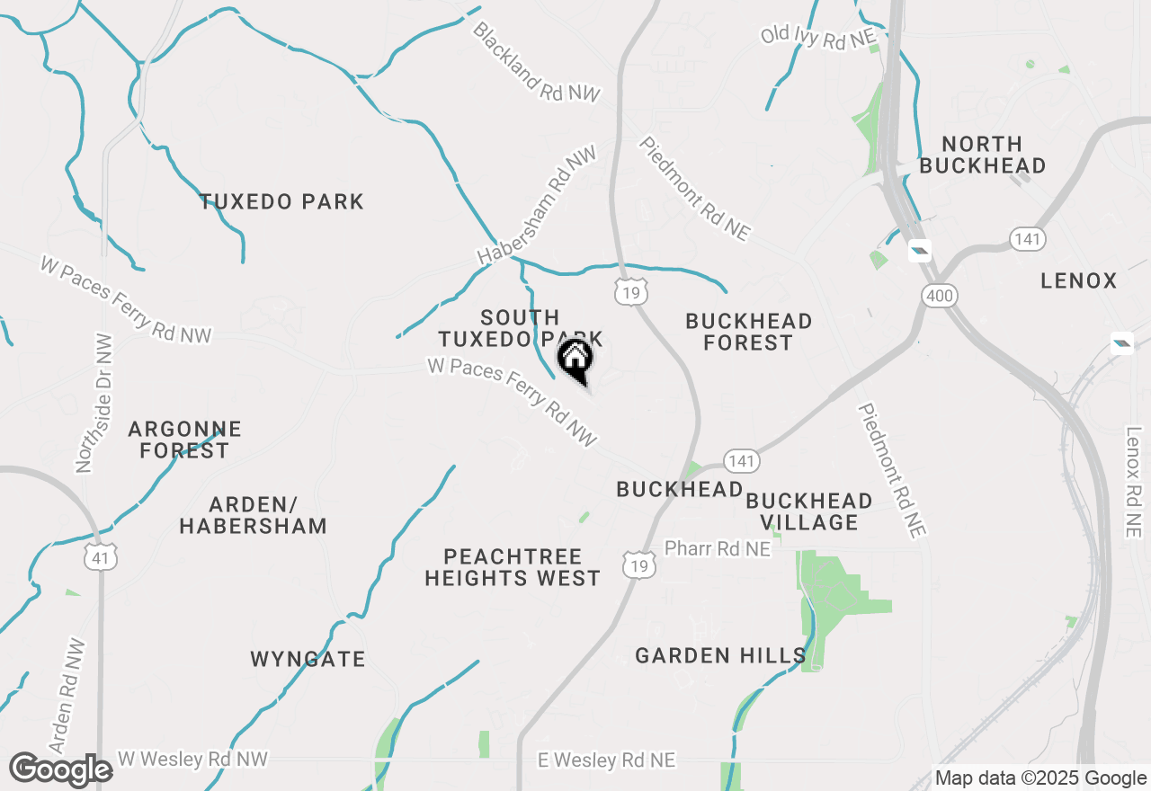 Map of 225 Dovecrest Drive, Atlanta, GA 30305