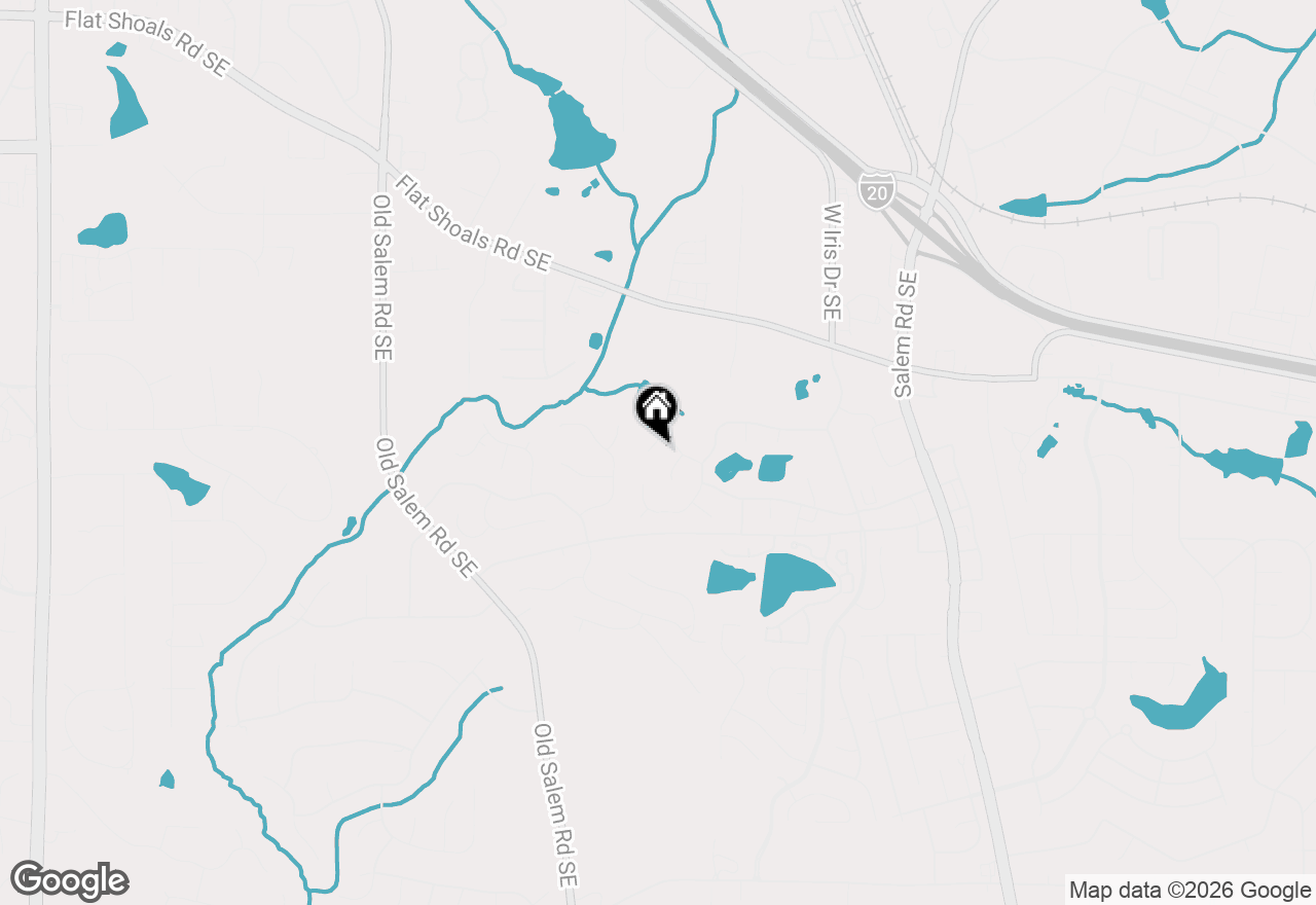 Map of 3005 Peach Blossom Trace Se, Conyers, GA 30013