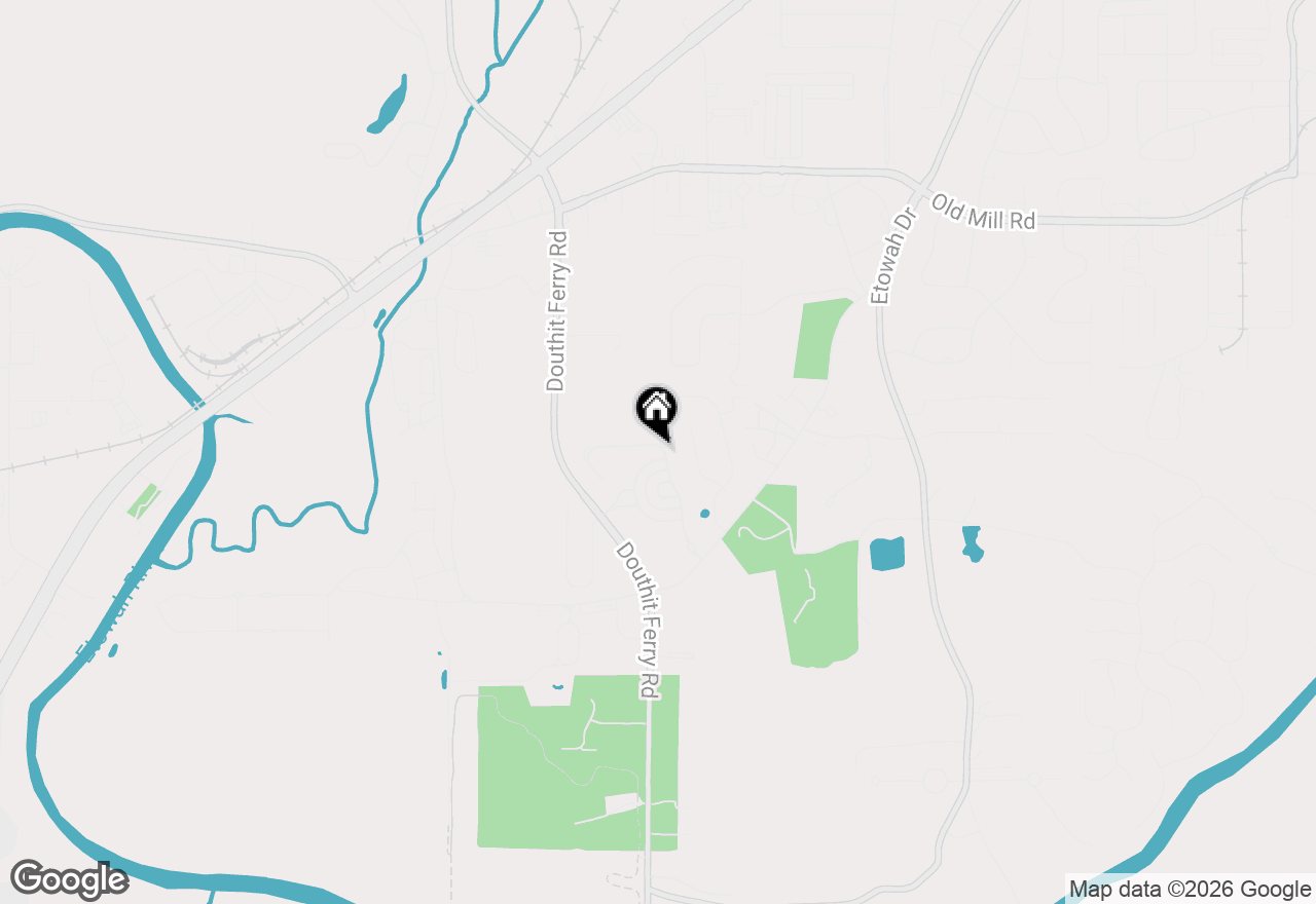 Map of 44 Lake Haven Drive, Cartersville, GA 30120
