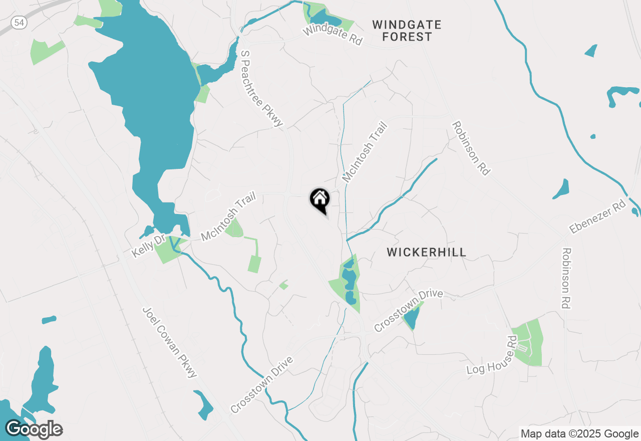 Map of 112 Glendale Drive, Peachtree City, GA 30269