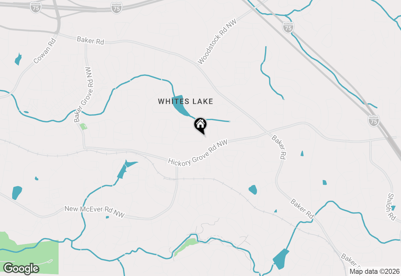 Map of 2643 Lake Park Bend, Acworth, GA 30101