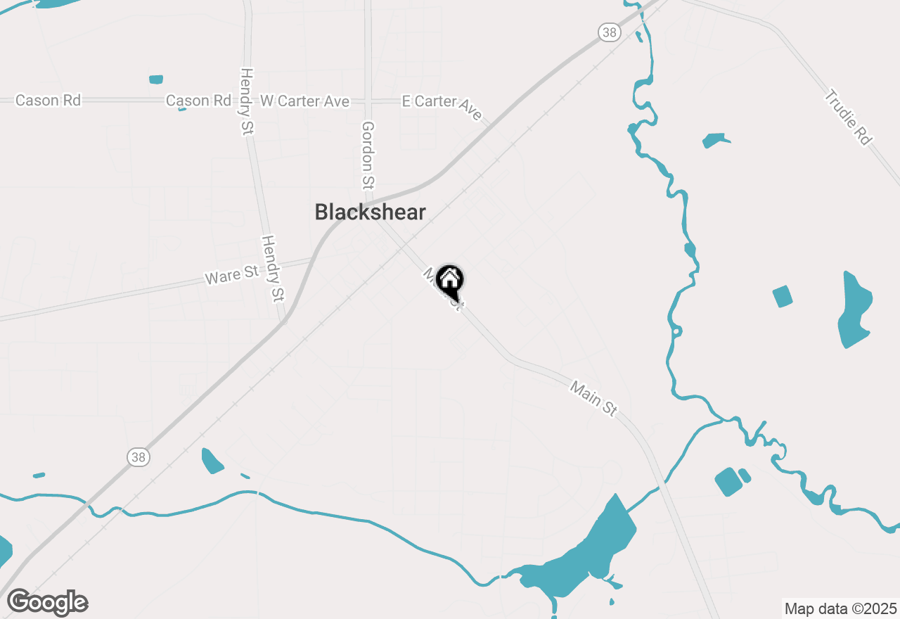 Map of 622 E Main Street, Blackshear, GA 31516