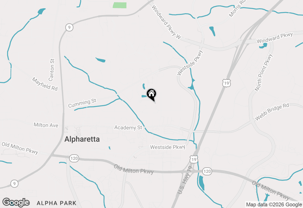 Map of 330 Gullwing Court, Alpharetta, GA 30009
