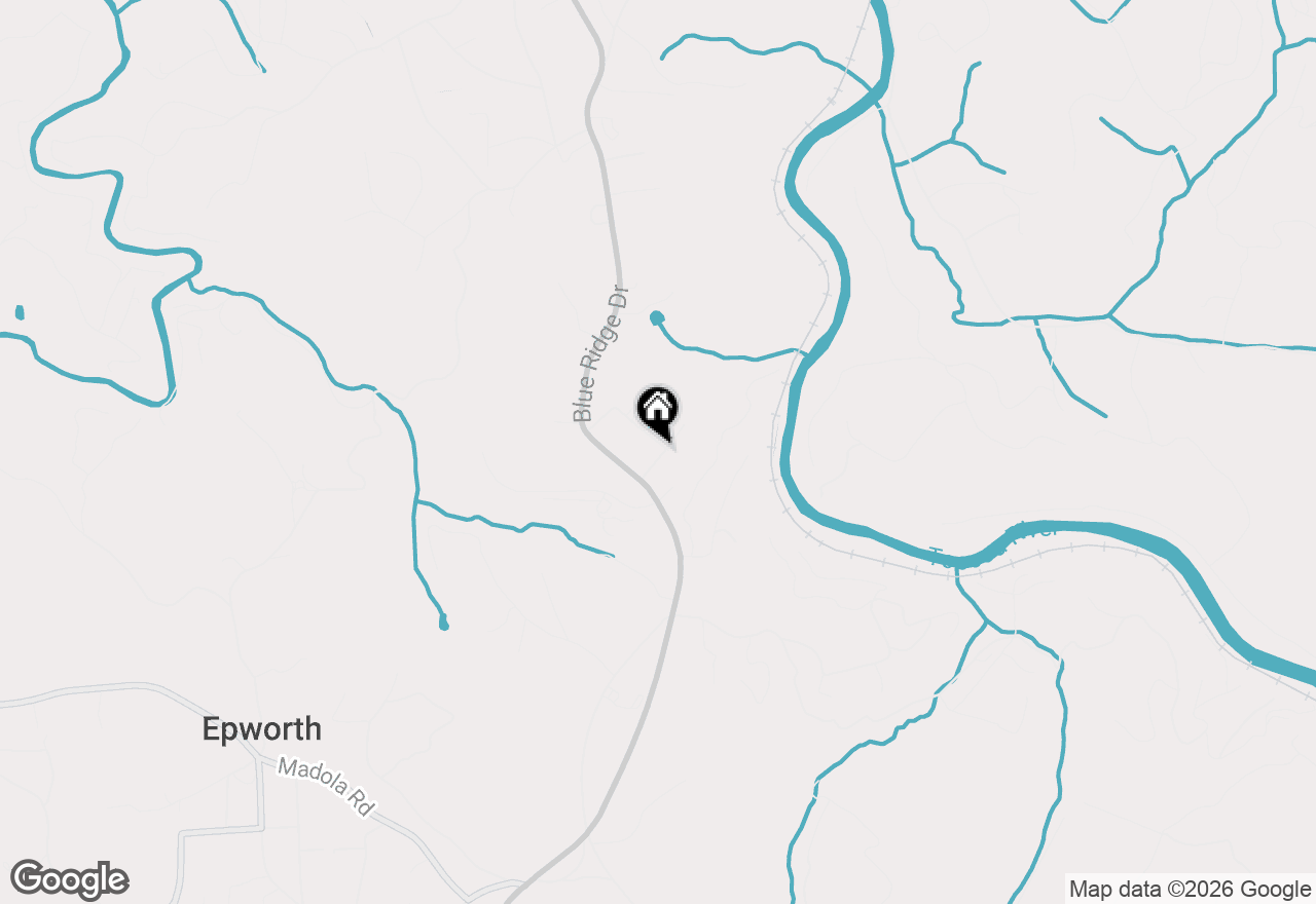 Map of 71 Elm Street, Blue Ridge, GA 30513