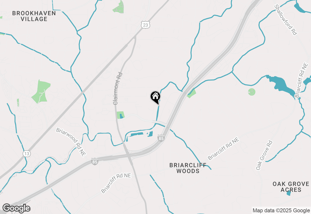 Map of 2163 Medfield Trail Ne, Chamblee, GA 30345