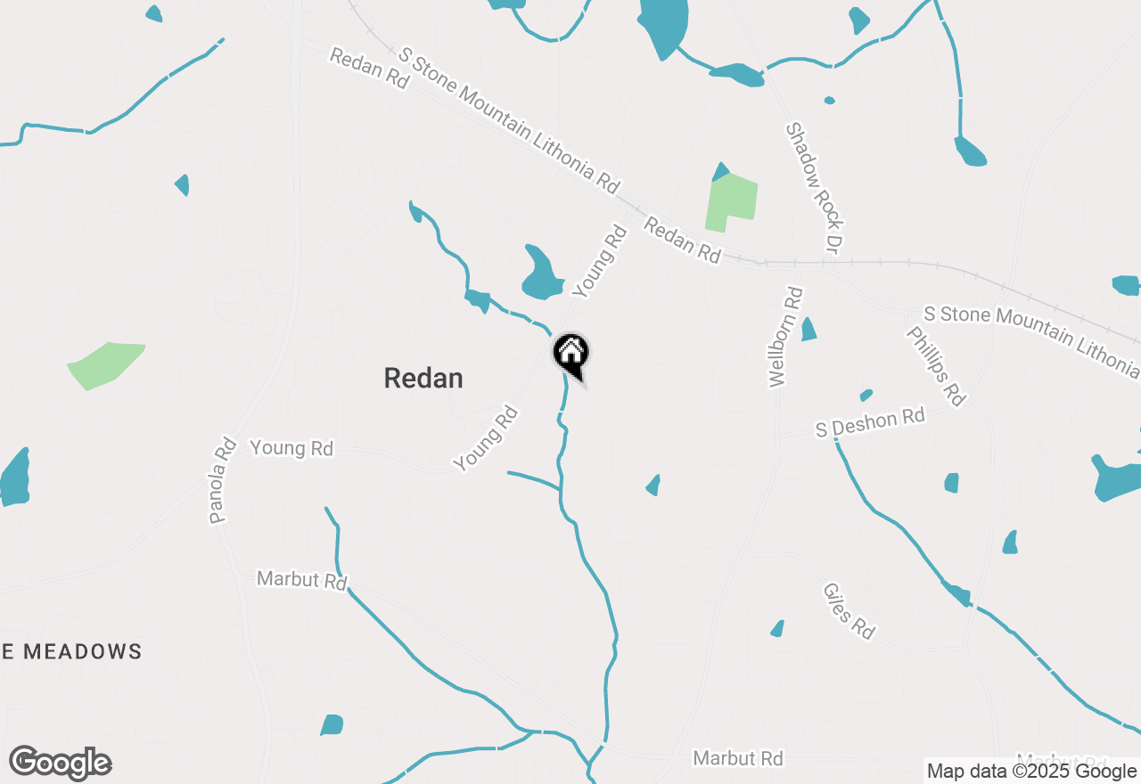 Map of 1681 Tree Line Road, Lithonia, GA 30058