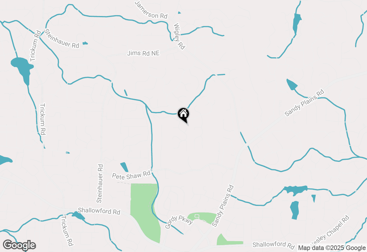 Map of 4154 Liberty Lane, Marietta, GA 30066