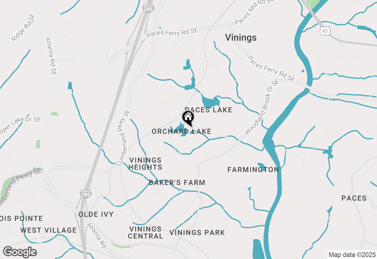 Map of 4000 Orchard Lake Court Se, Atlanta, GA 30339