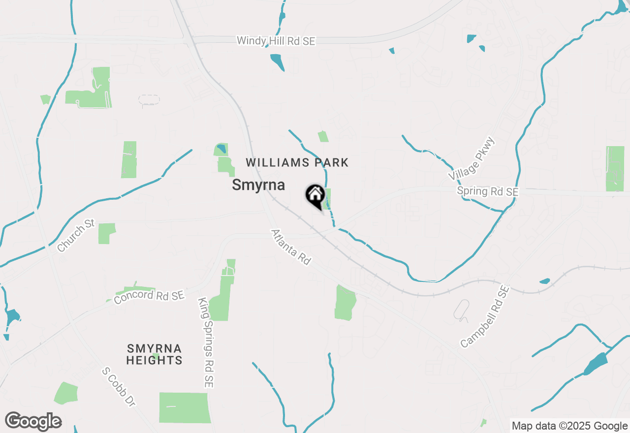 Map of 2941 Elizabeth Street Se, Smyrna, GA 30080