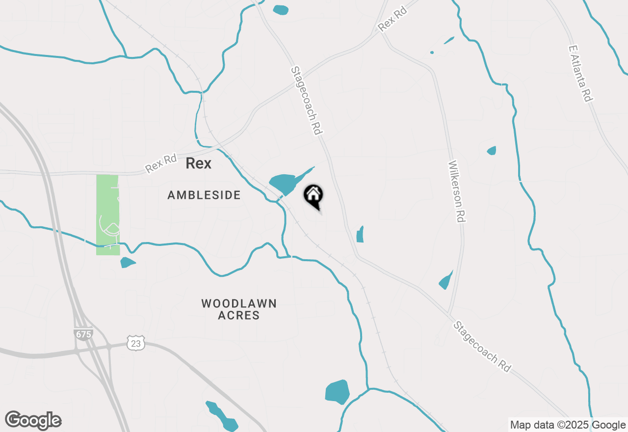 Map of 6111 Semaphore Ridge, Rex, GA 30273