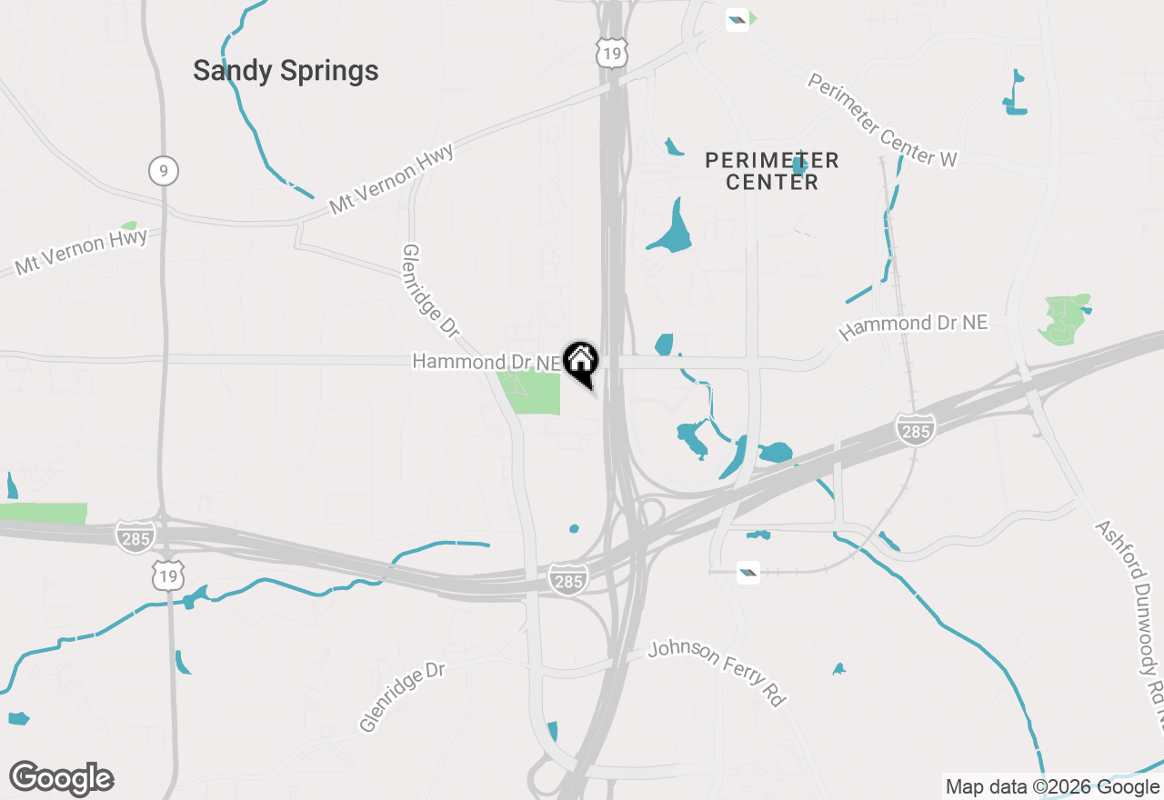 Map of 795 Hammond Drive #1005, Sandy Springs, GA 30328