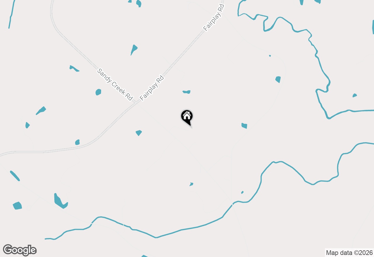 Map of 5231 Sandy Creek Road, Madison, GA 30650