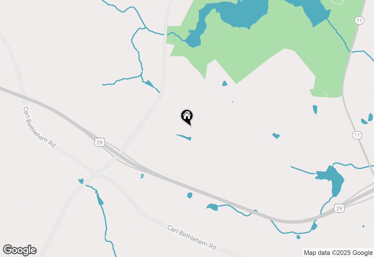 Map of 308 Punkin Junction Road, Bethlehem, GA 30620