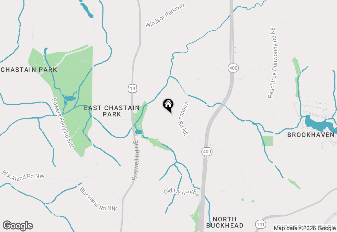 Map of 370 Herrington Drive Ne, Atlanta, GA 30342