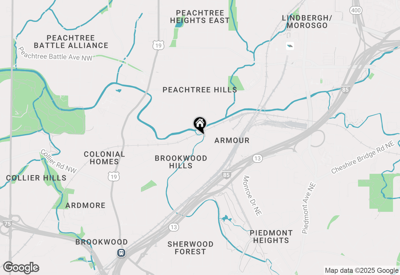 Map of 385 Camden Road Ne, Atlanta, GA 30309