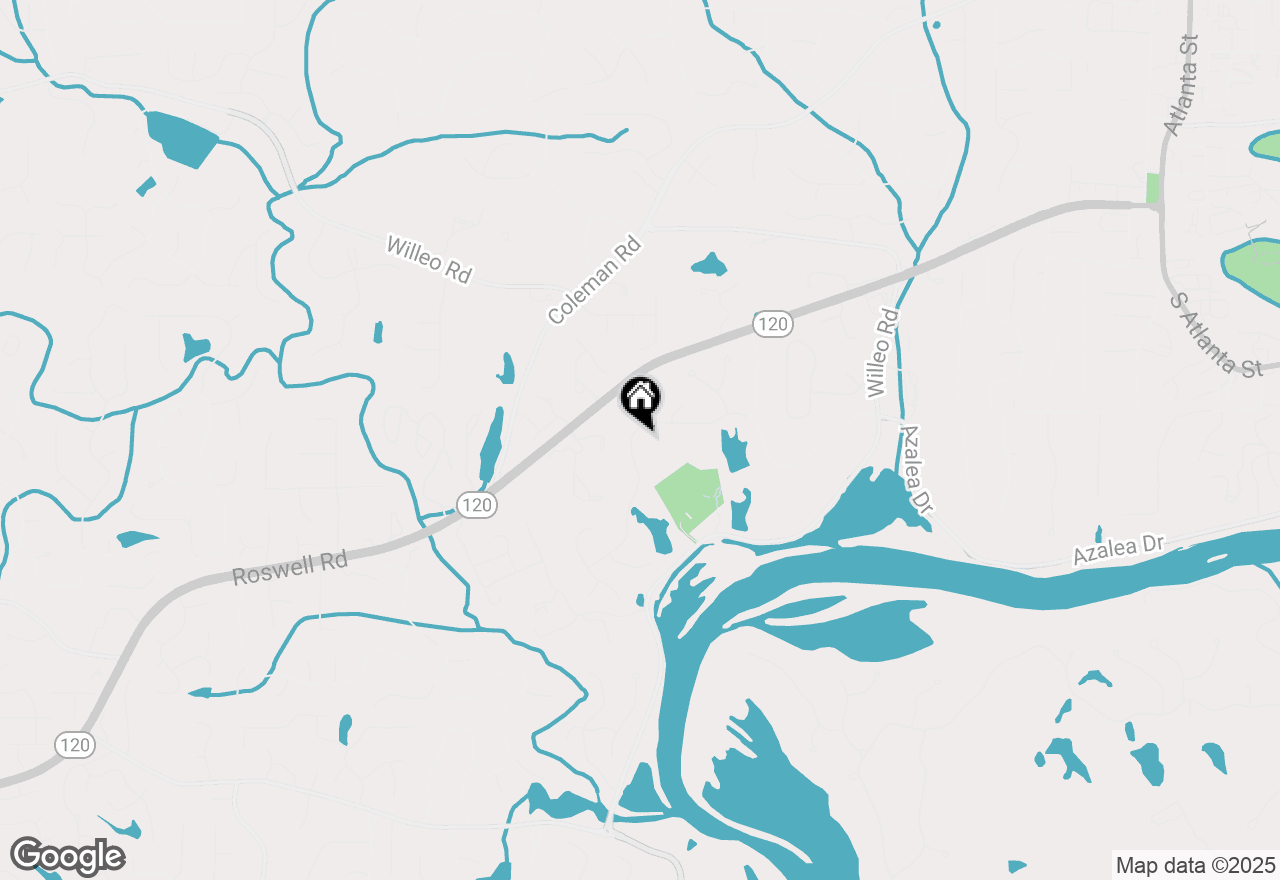 Map of 2115 Azalea Drive, Roswell, GA 30075